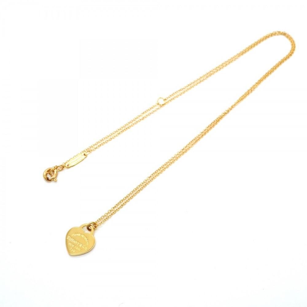TIFFANY Authentic 18k Gold Heart Necklace - Picture 3 of 7